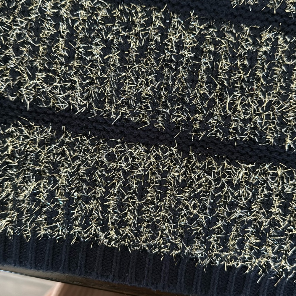 Shimmering sweater from Anthropology